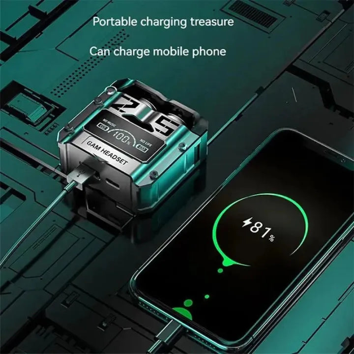 M25 Damix TWS Gaming Wireless Earbuds