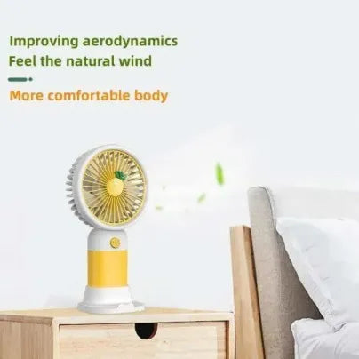 Mini Flower Fan with USB Charge Small Portable Cooling